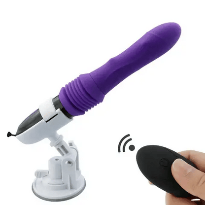 Seductra Thrusting Dildo (Mountable) Lacy Bliss