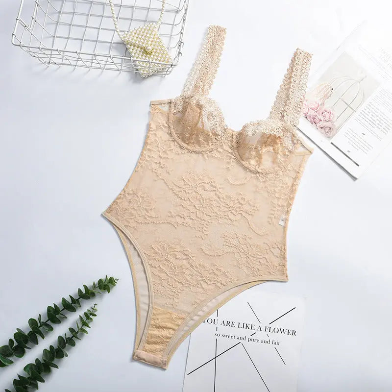 Magic Talks Teddies Lacy Bliss Lingerie & Intimates
