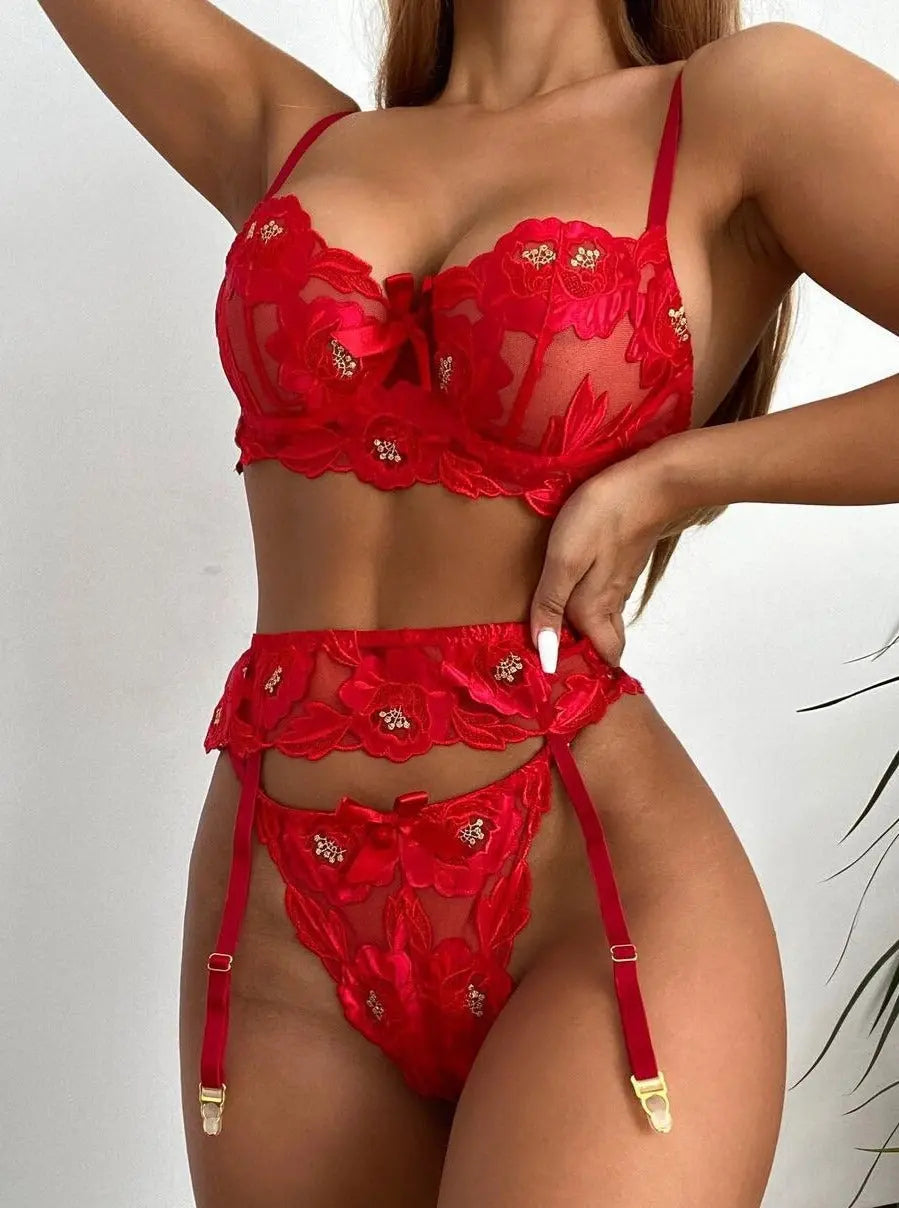 Lacy Bliss™ Model SL206 DM-2 sexy lingerie set