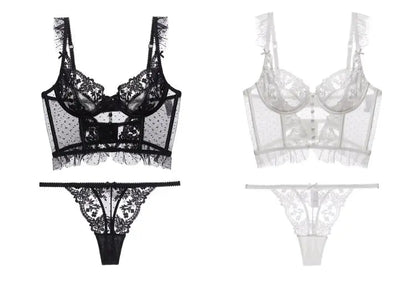 How It Goes Bra Set CINOON Official Store Lingerie & Intimates