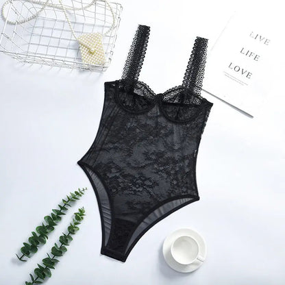 Magic Talks Teddies Lacy Bliss Lingerie & Intimates