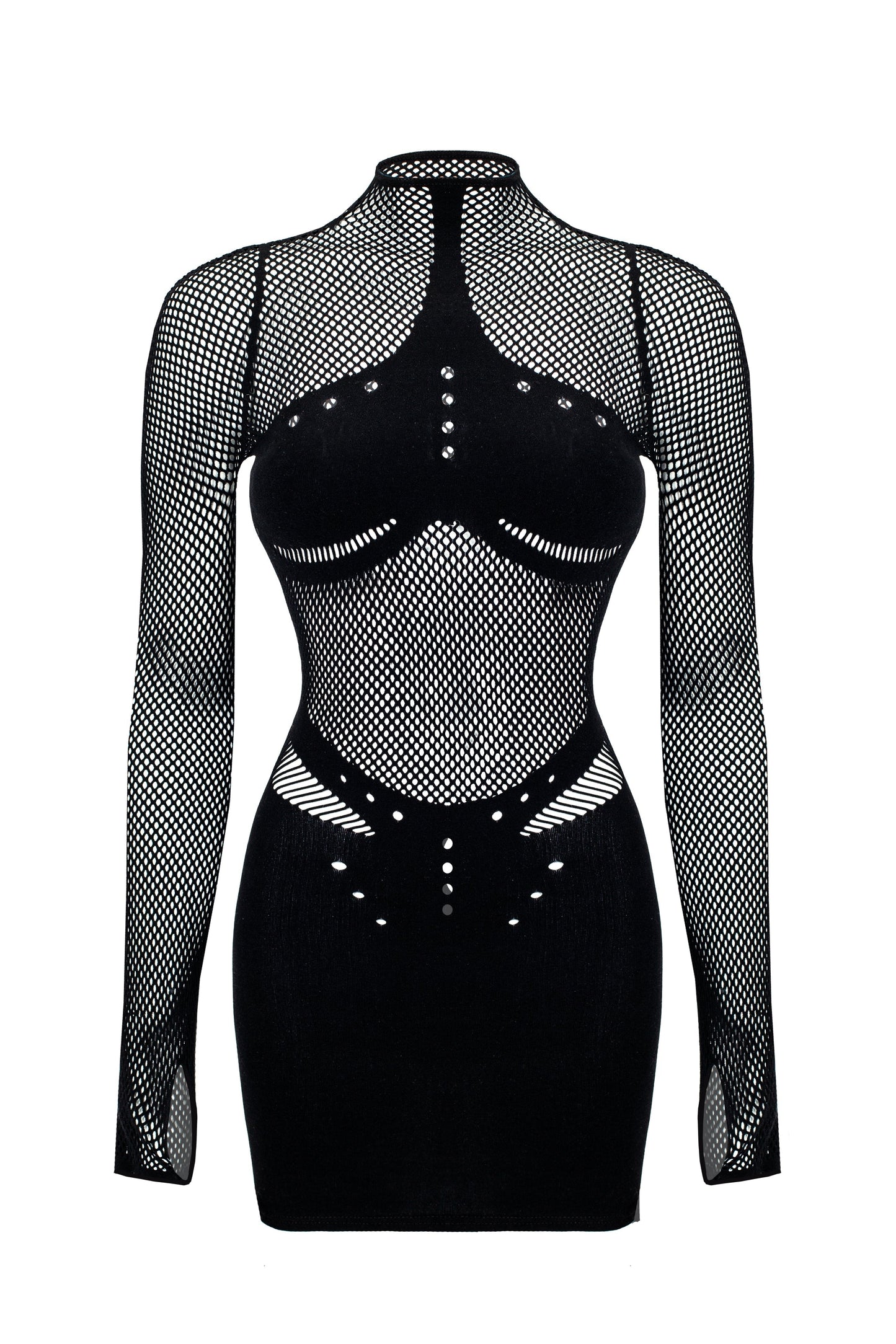 Lacy Bliss™ Dress Mesh Black Lacy Bliss body