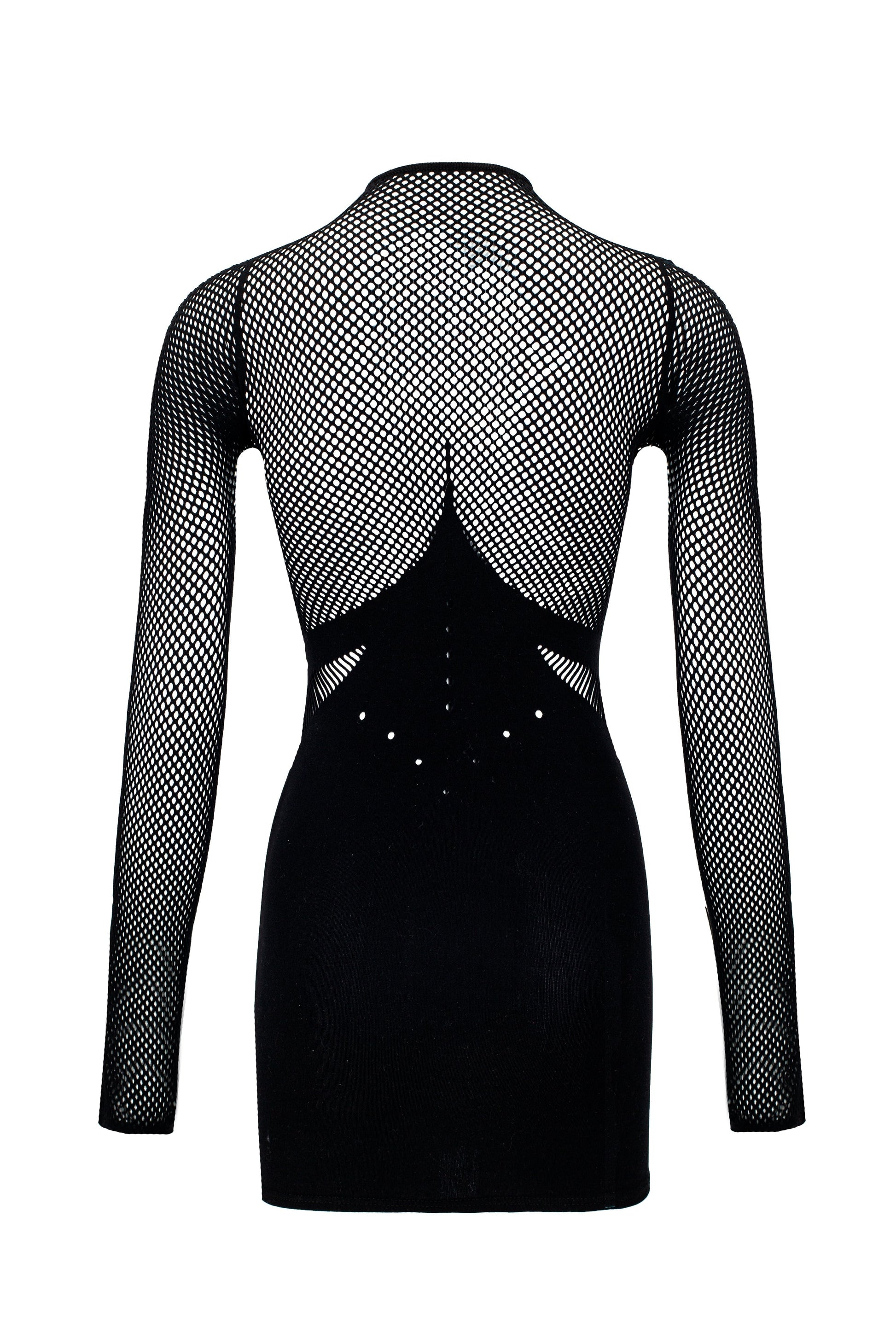 Lacy Bliss™ Dress Mesh Black Lacy Bliss body
