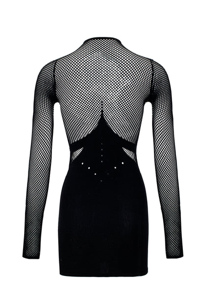 Lacy Bliss™ Dress Mesh Black Lacy Bliss body
