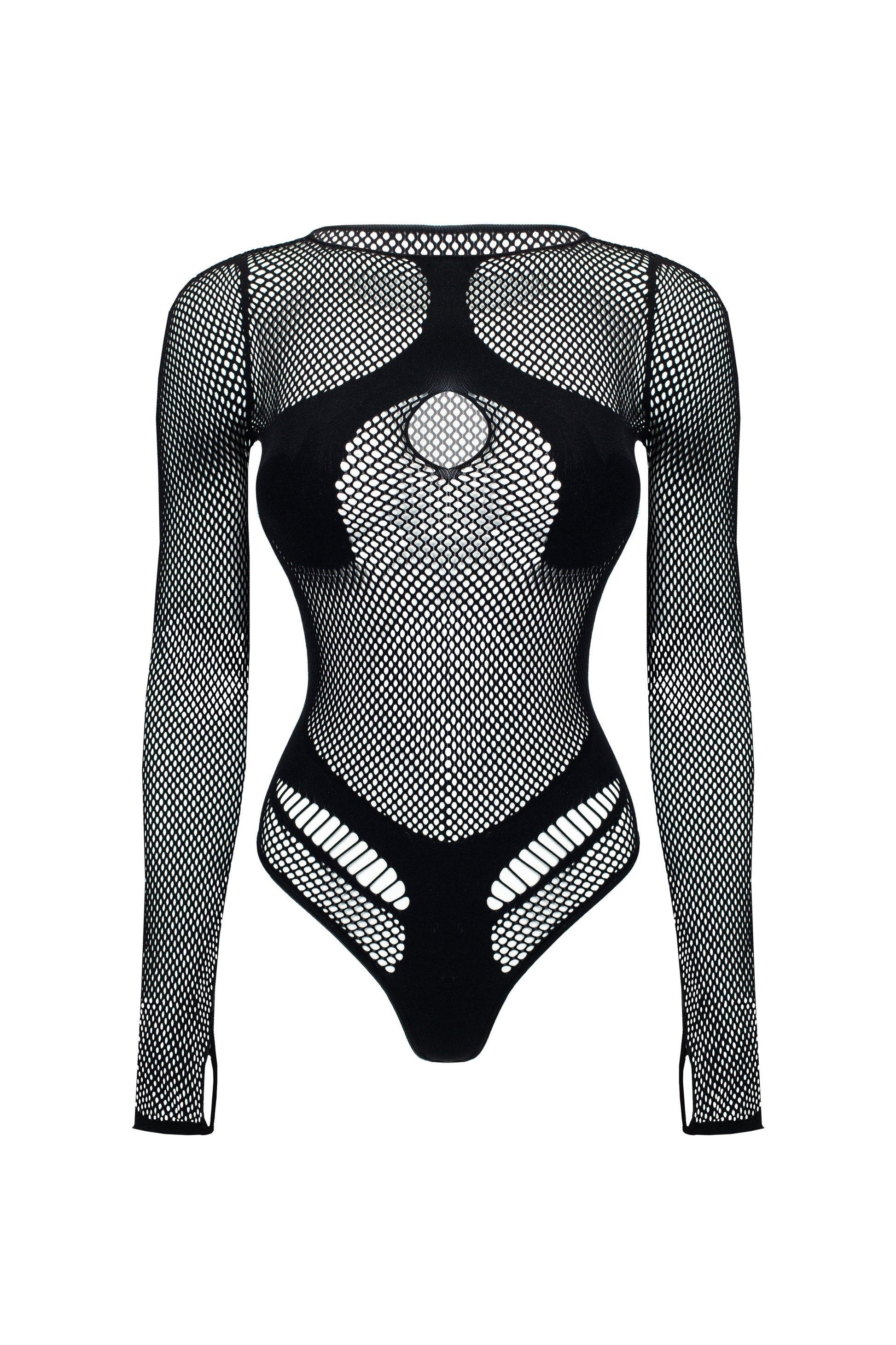 Lacy Bliss™ Body Mesh Black Lacy Bliss body