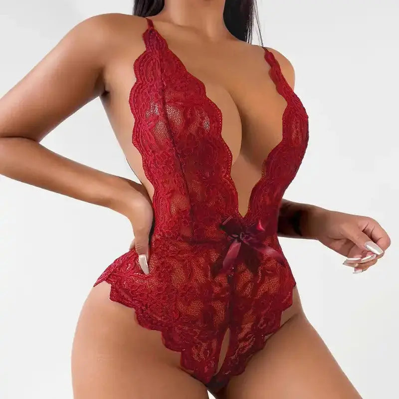 Lacy Bliss™ Model LT260 LQYCSX Official Store Lace Teddy