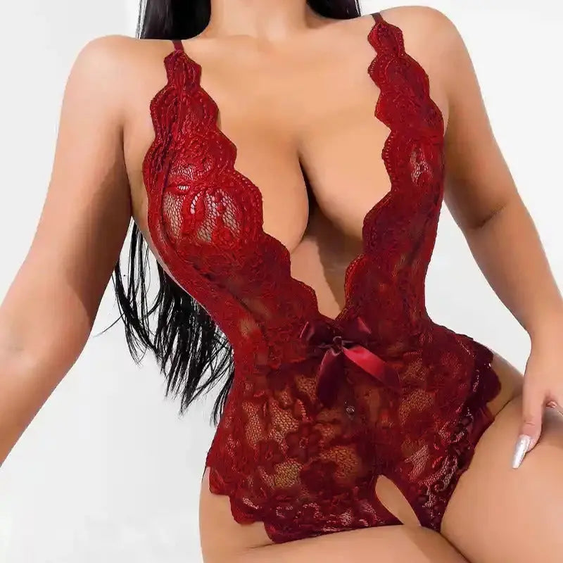 Lacy Bliss™ Model LT260 LQYCSX Official Store Lace Teddy