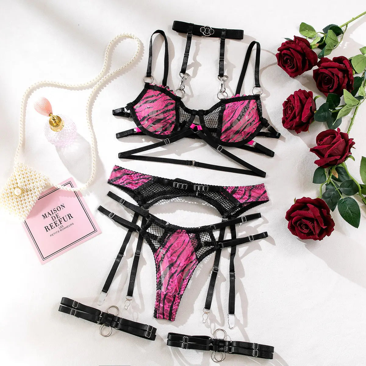 Keep Changing Colors Lingerie Lacy Bliss0212 Lingerie & Intimates