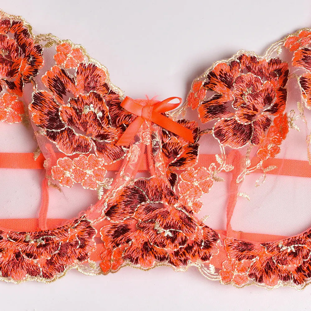 Faded Petals Lingerie Set Lacy Bliss0212 Lingerie & Intimates