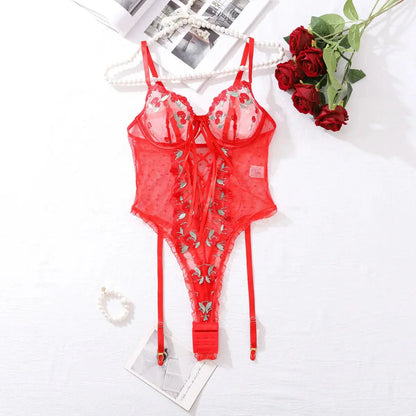 Chasing A Heart Teddies Lacy Bliss0212 Lingerie & Intimates