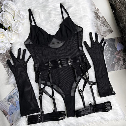 Cutie As Hell Teddies Lacy Bliss Lingerie & Intimates