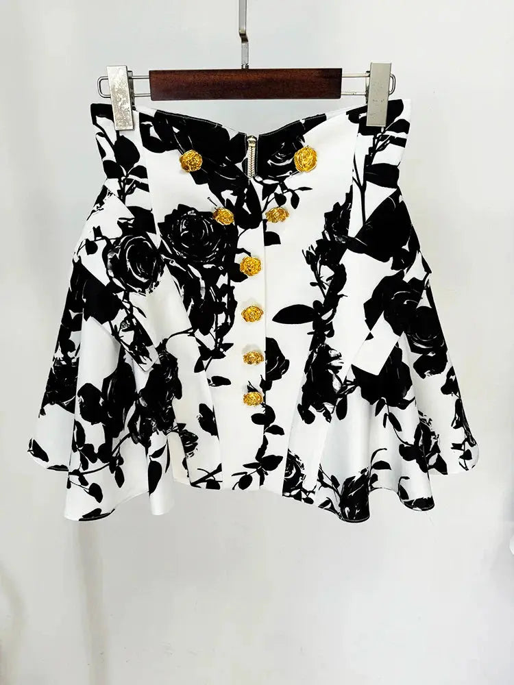 Metal Rose Skirt Lacy0301 Other