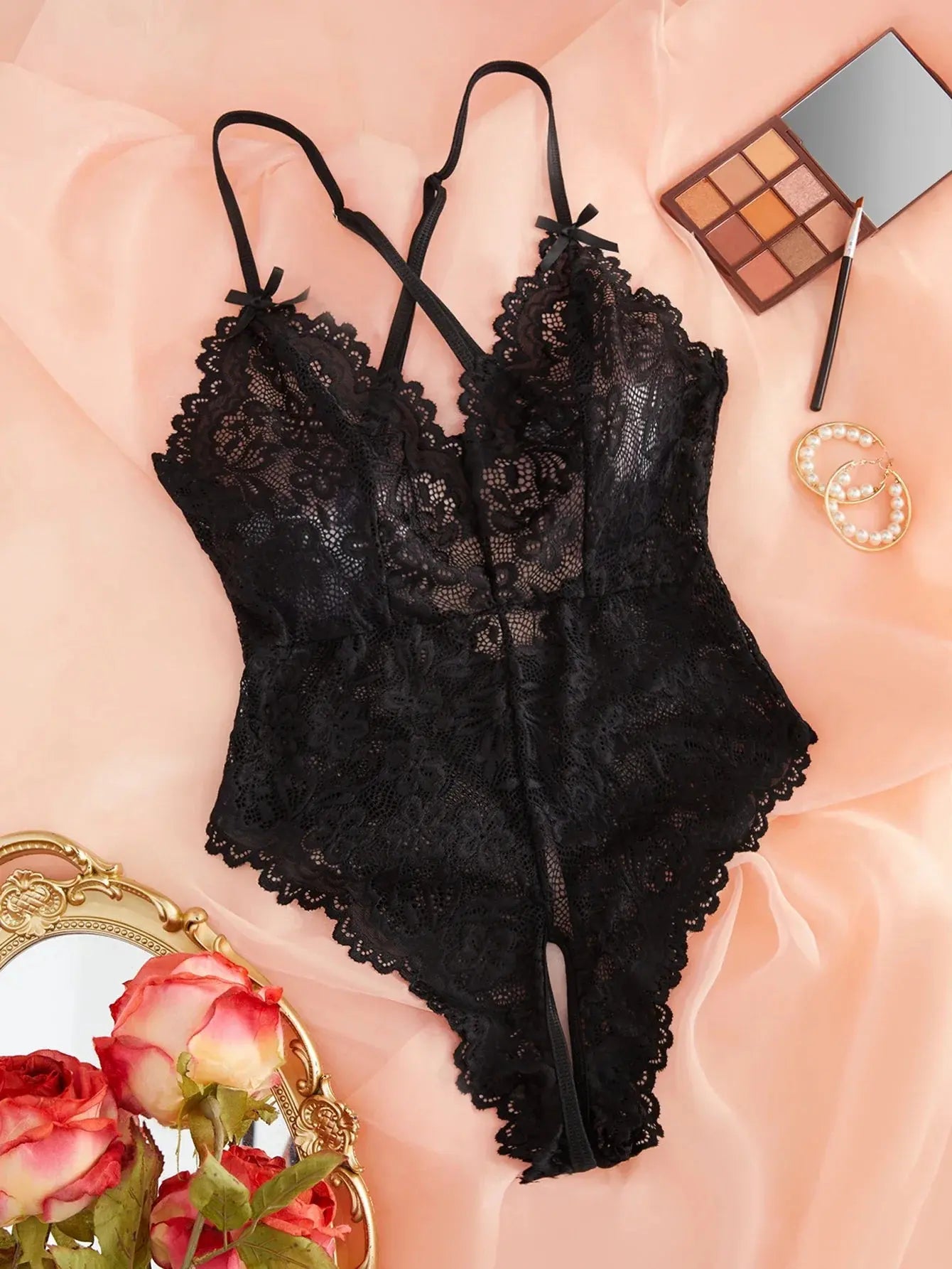 Eyes Like Yours Teddies Lacy Bliss0212 Lingerie & Intimates