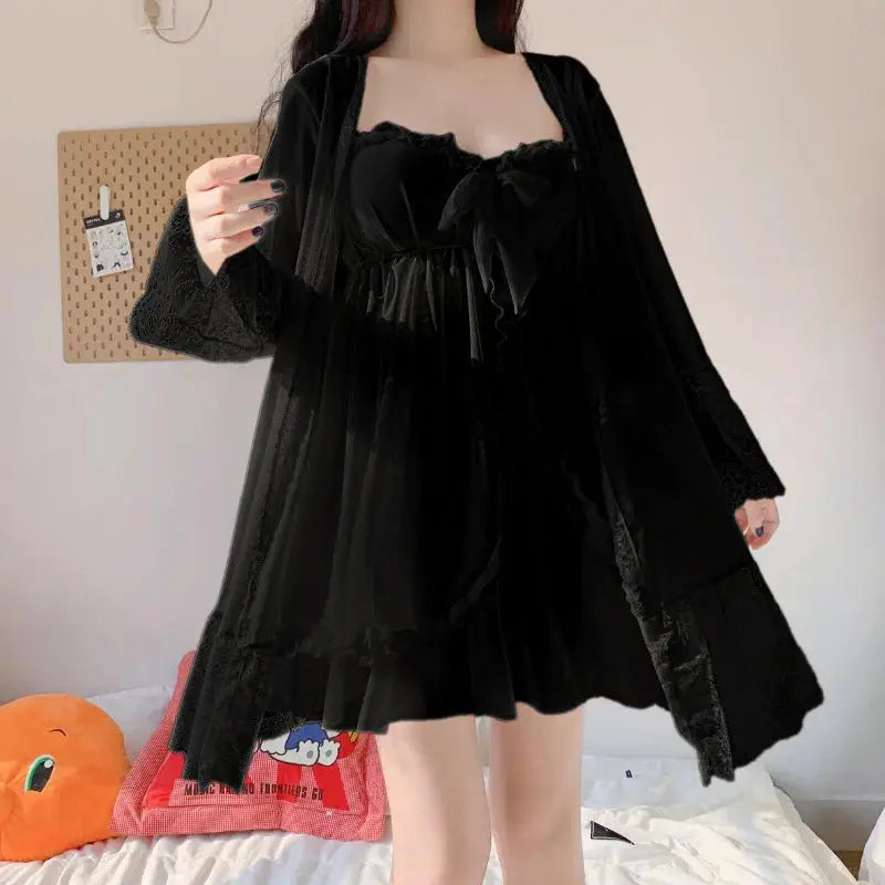 Ain't No Sunshine Nightdress Lacy Bliss0212 Sleeping Wear