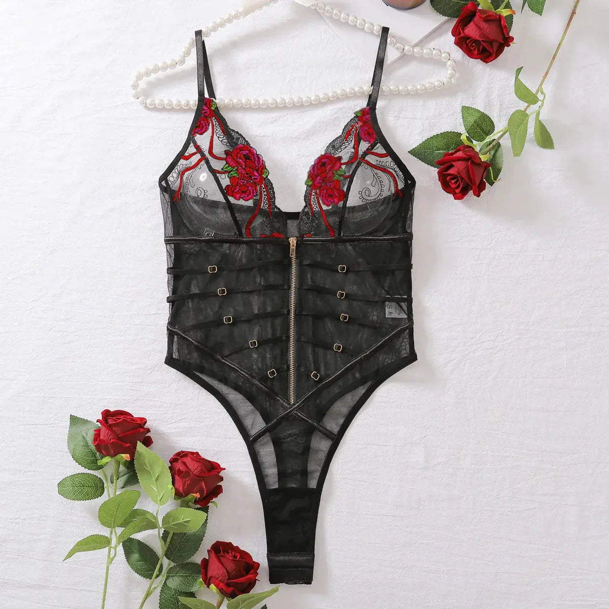 Your Fantasy Tonight Teddies Lacy Bliss0212 Lingerie & Intimates