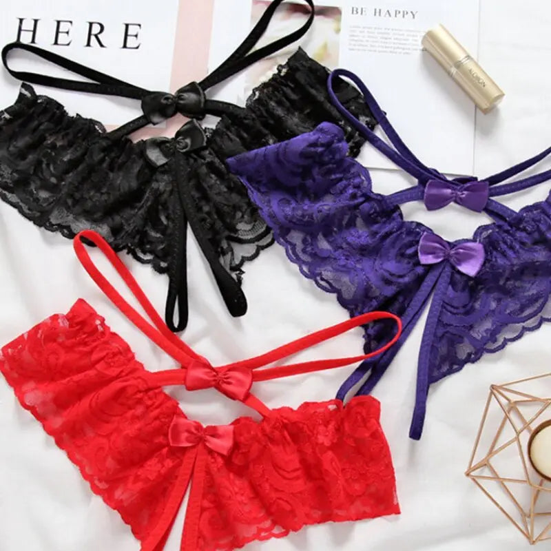 A Quarter To Three G-String Lacy Bliss Panties