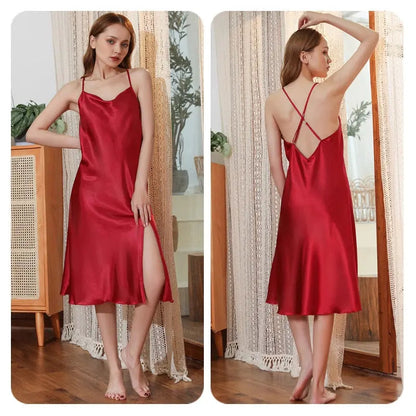 A Cold Lonely Night Nightdress Lacy Bliss Sleeping Wear