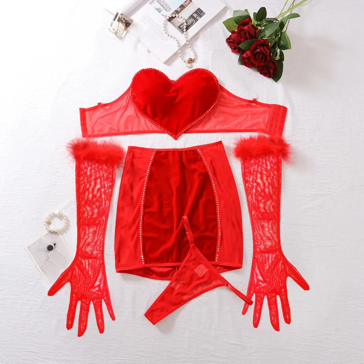 Glimmer Of love Lingerie Lacy Bliss0212 Lingerie & Intimates