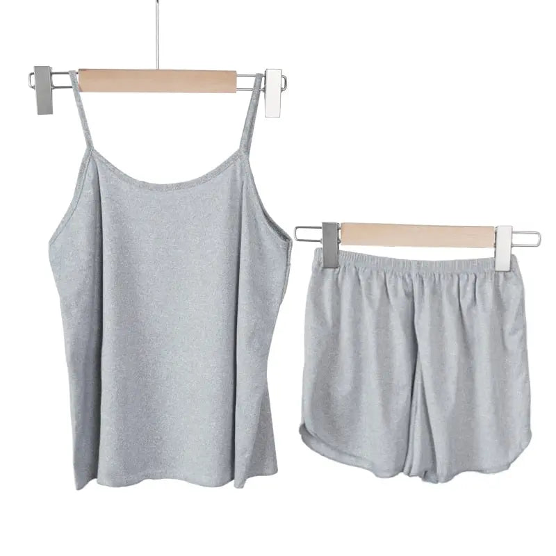 Under The Sheets With You Pajamas Set Lacy Bliss Sleeping Wear