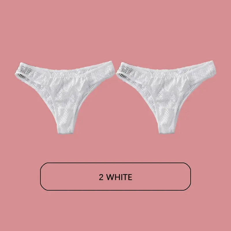 Reach Your Heart Panties Set Lacy Bliss Panties