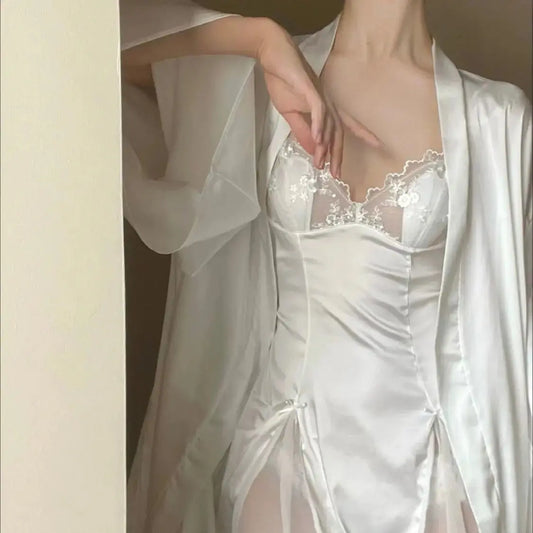 Love On The Line Nightdress Lacy Bliss0212 Sleeping Wear