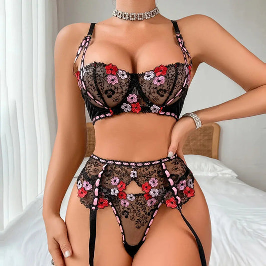 Love That Blooms Lingerie Lacy Bliss0212 Lingerie & Intimates