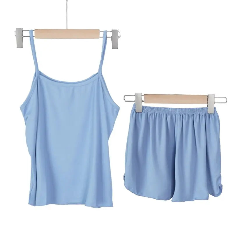 Under The Sheets With You Pajamas Set Lacy Bliss Sleeping Wear