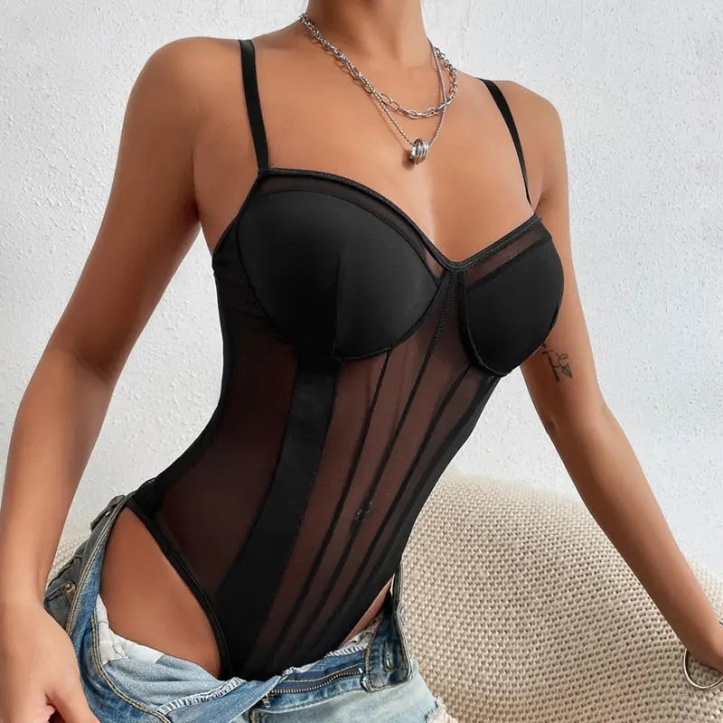 Lacy Bliss™ Model BS231 LINGERIE DROPSHIPPING STORE Bodysuit
