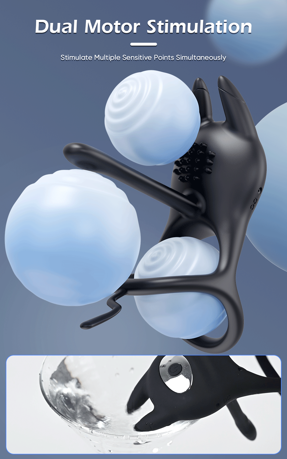 💥Black Cat Ring-FLORAX 15° Curve Boost & Bloom Cock Ring-4 in 1 Couple Toy Penis Ring Nighty