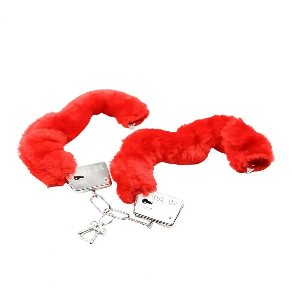 Fur Hand Cuffs Lacy