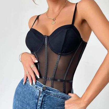 Lacy Bliss™ Model BS237 LINGERIE DROPSHIPPING STORE Bodysuit