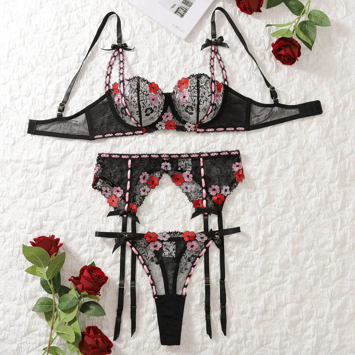 Love That Blooms Lingerie Lacy Bliss0212 Lingerie & Intimates