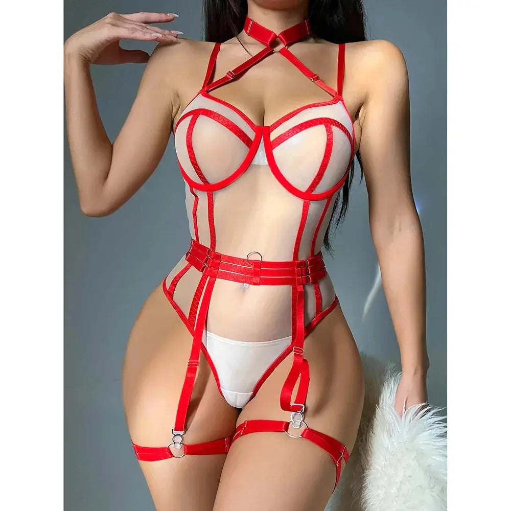 Lacy Bliss™ Model BS105 ECTOOKO Bodysuit