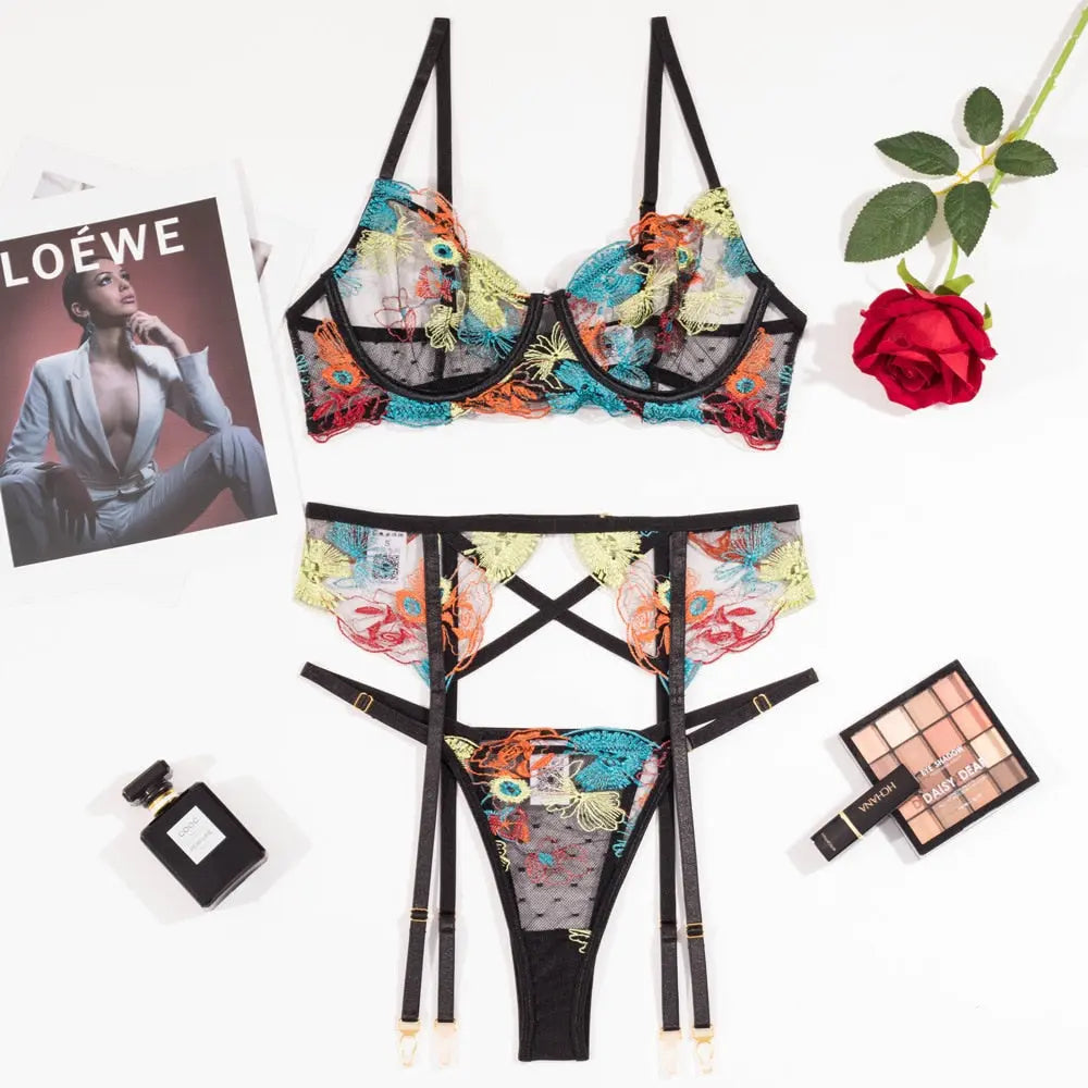 Sparkling With Inner Beauty Lingerie Lacy Bliss Lingerie & Intimates