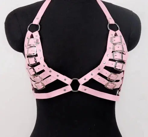 Leather Harness Bra Lacy0301 Other