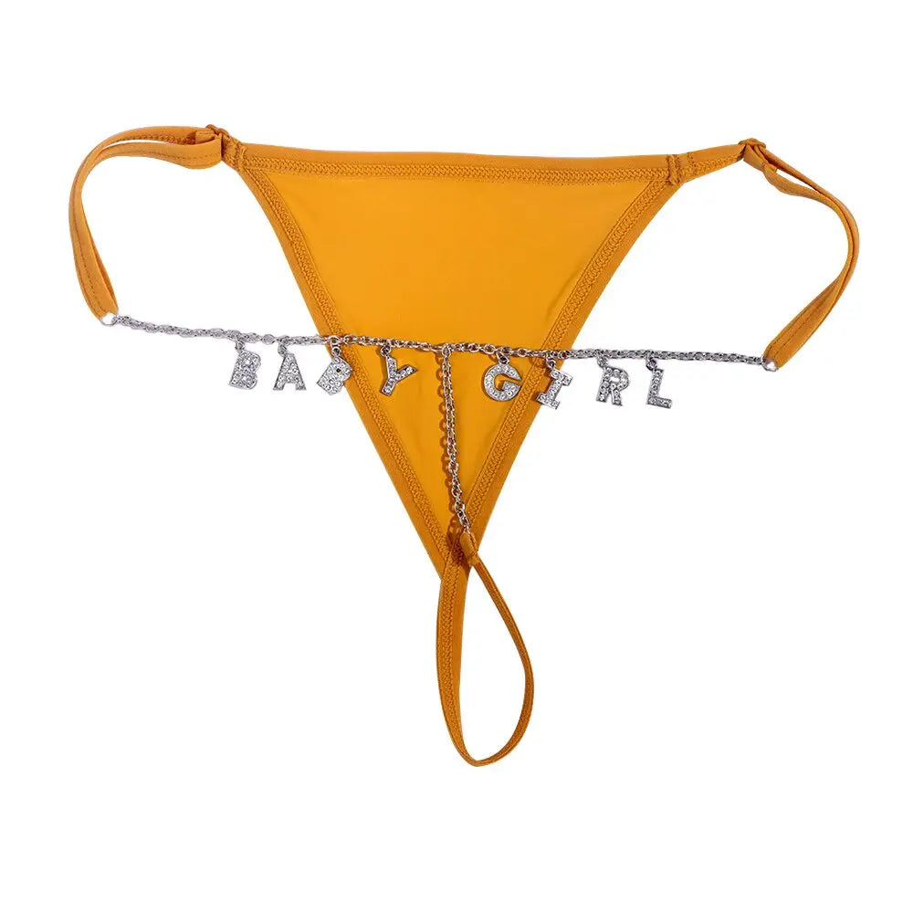 Lacy Bliss™ Naughty Whispers Lace Thong CARAQUET g-string