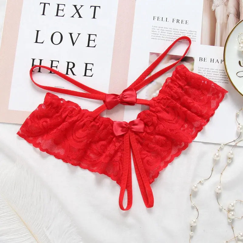 A Quarter To Three G-String Lacy Bliss Panties