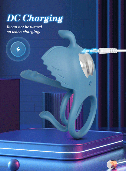💥2025 Love Ring-FLORAX 15° Curve Boost & Bloom Cock Ring-4 in 1 Couple Toy Penis Ring Nighty