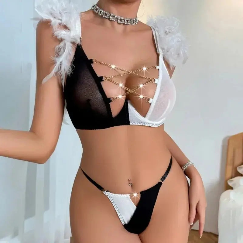 Cry Ourselves To Sleep Lingerie Lacy Bliss0212 Lingerie & Intimates