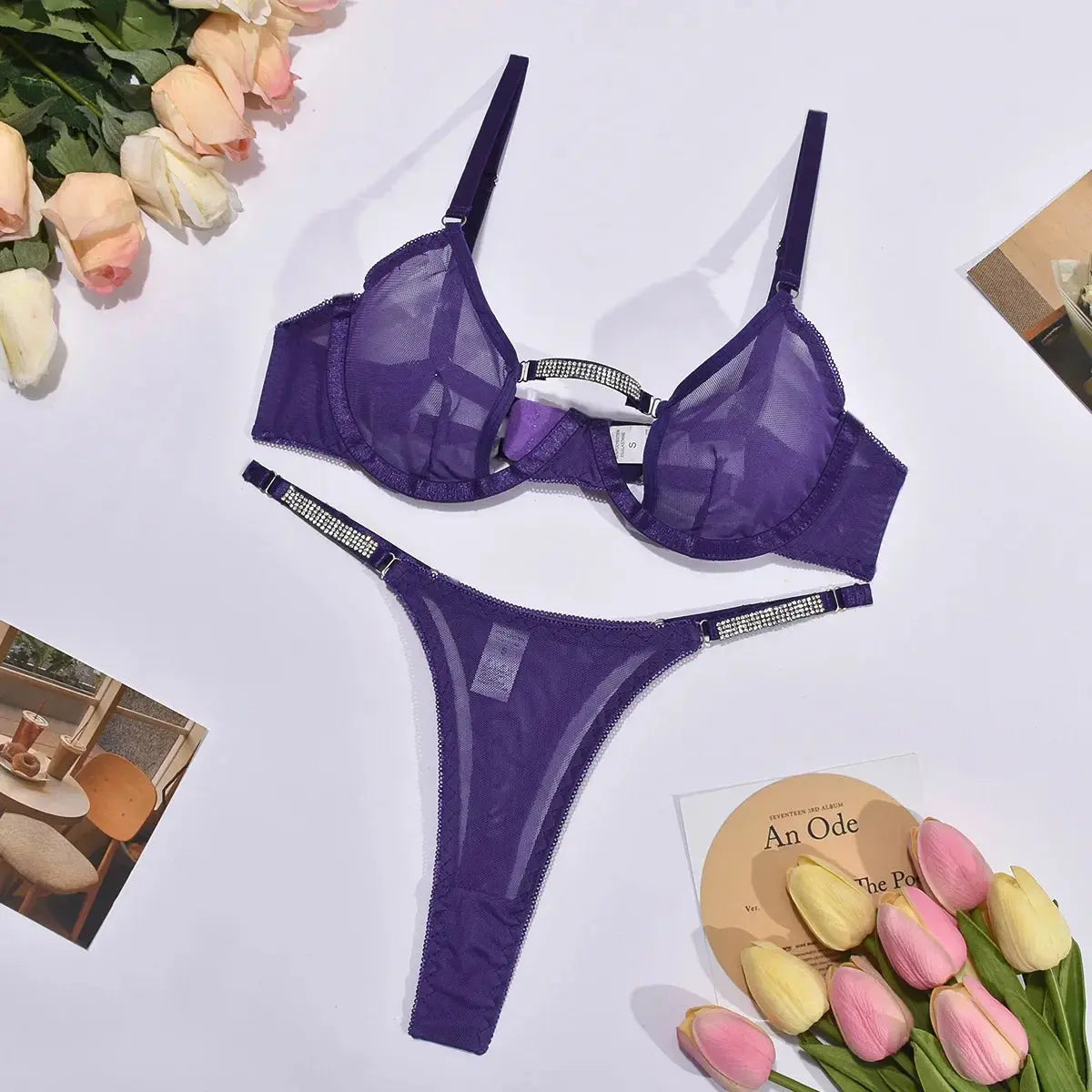Delicate Dreamer Bra Set Lacy Bliss0212 Lingerie & Intimates
