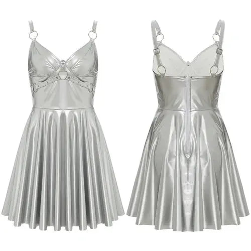 Glossy Leather Latex Dress Lacy0301 Other