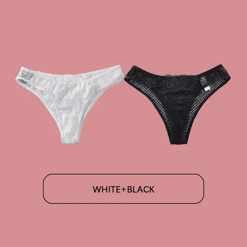 Reach Your Heart Panties Set Lacy Bliss Panties