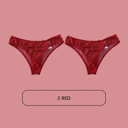 Reach Your Heart Panties Set Lacy Bliss Panties