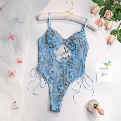 Lacy Bliss™ Butterfly Embrace Lace Set yuminancy Bodysuit