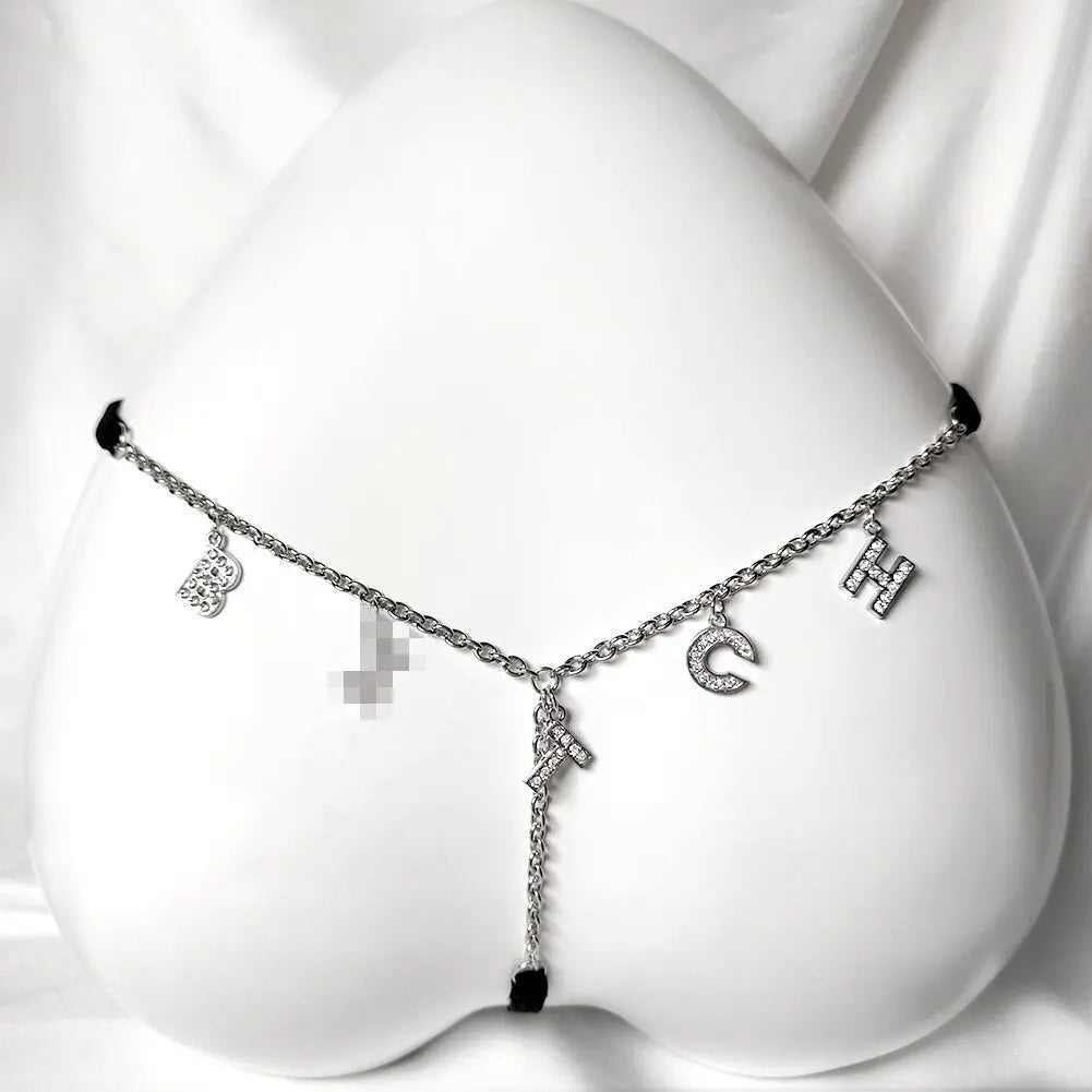 Lacy Bliss™ Naughty Whispers Lace Thong CARAQUET g-string