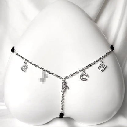 Lacy Bliss™ Naughty Whispers Lace Thong CARAQUET g-string