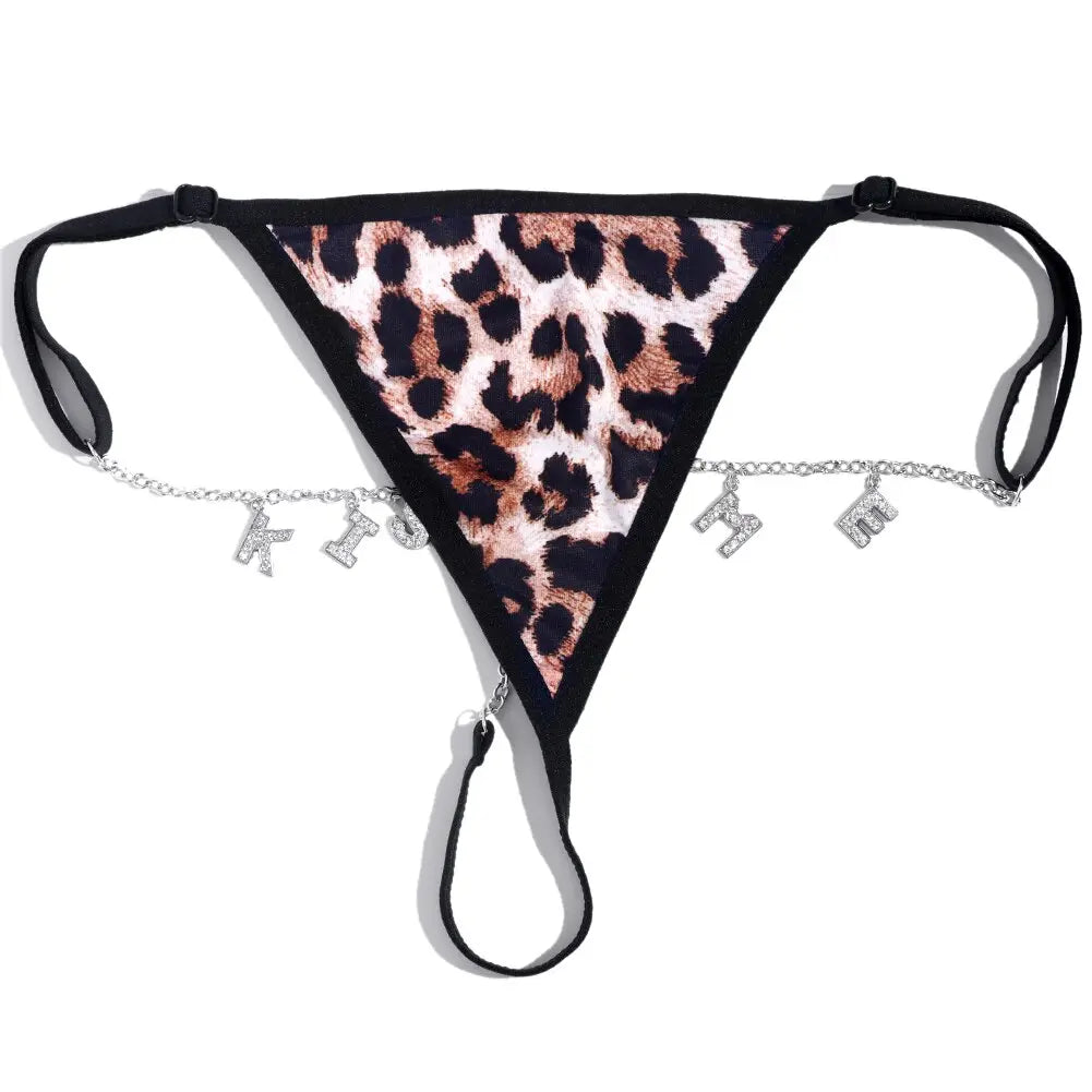 Lacy Bliss™ Naughty Whispers Lace Thong CARAQUET g-string