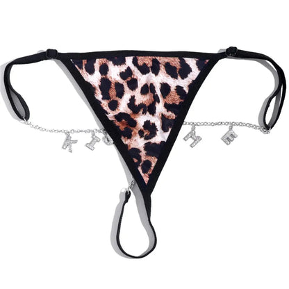 Lacy Bliss™ Naughty Whispers Lace Thong CARAQUET g-string