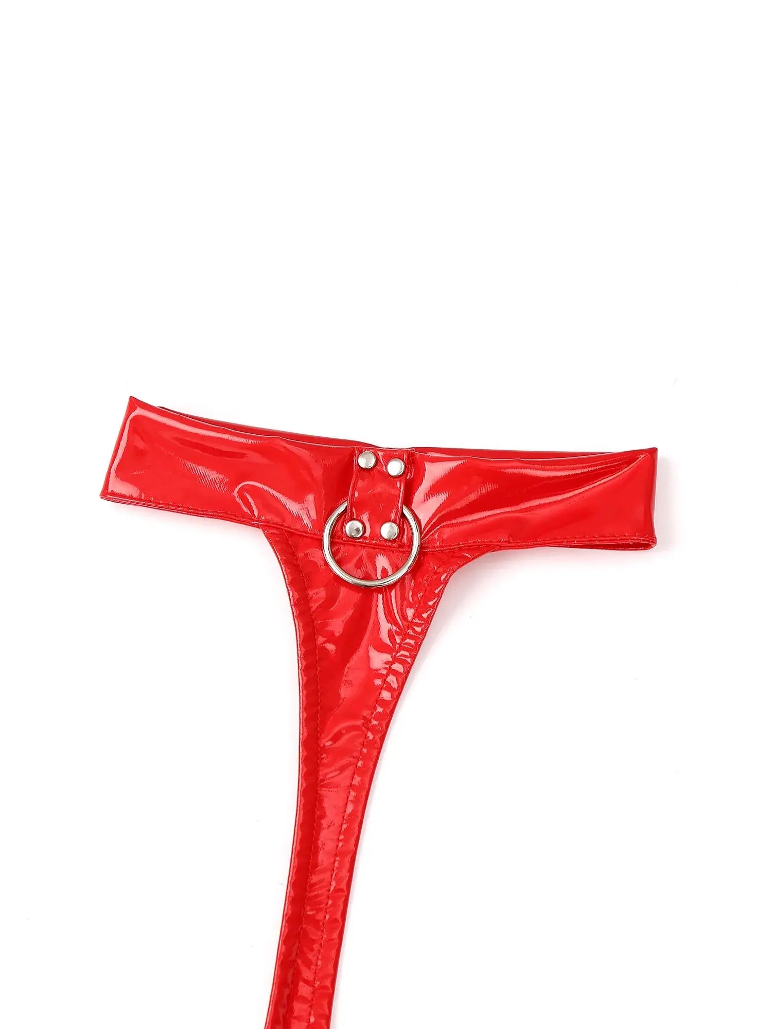 Open Chest Latex Dress Lacy0301 Other