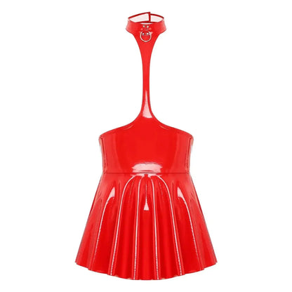 Open Chest Latex Dress Lacy0301 Other